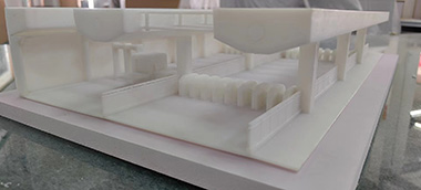 武汉某地铁站3D打印模型